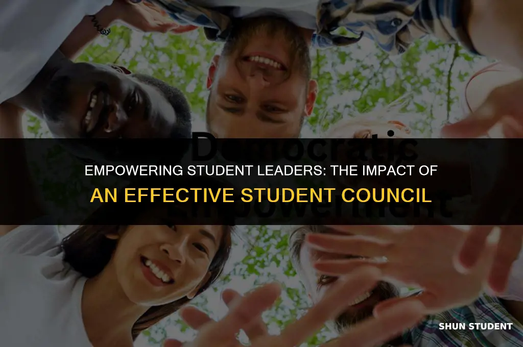 what does a good student council do
