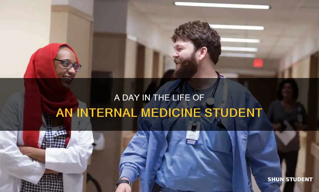 what does a student do on internal medicine rotation