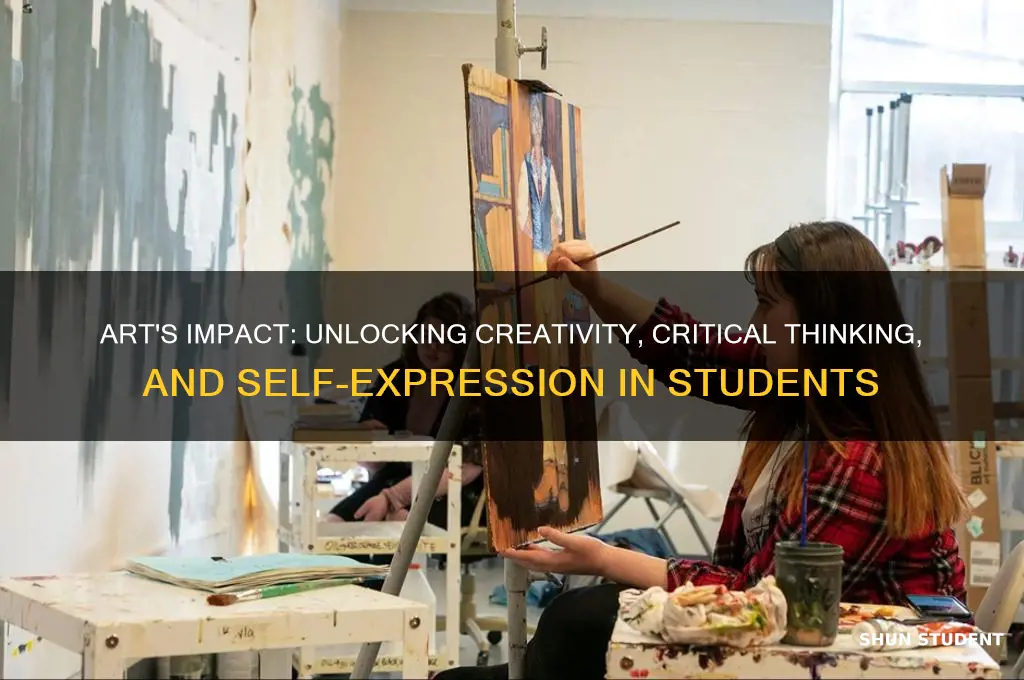 what does art teach in student