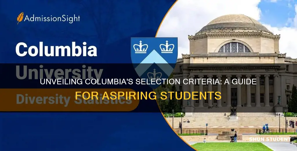 what does columbia university look for in a student