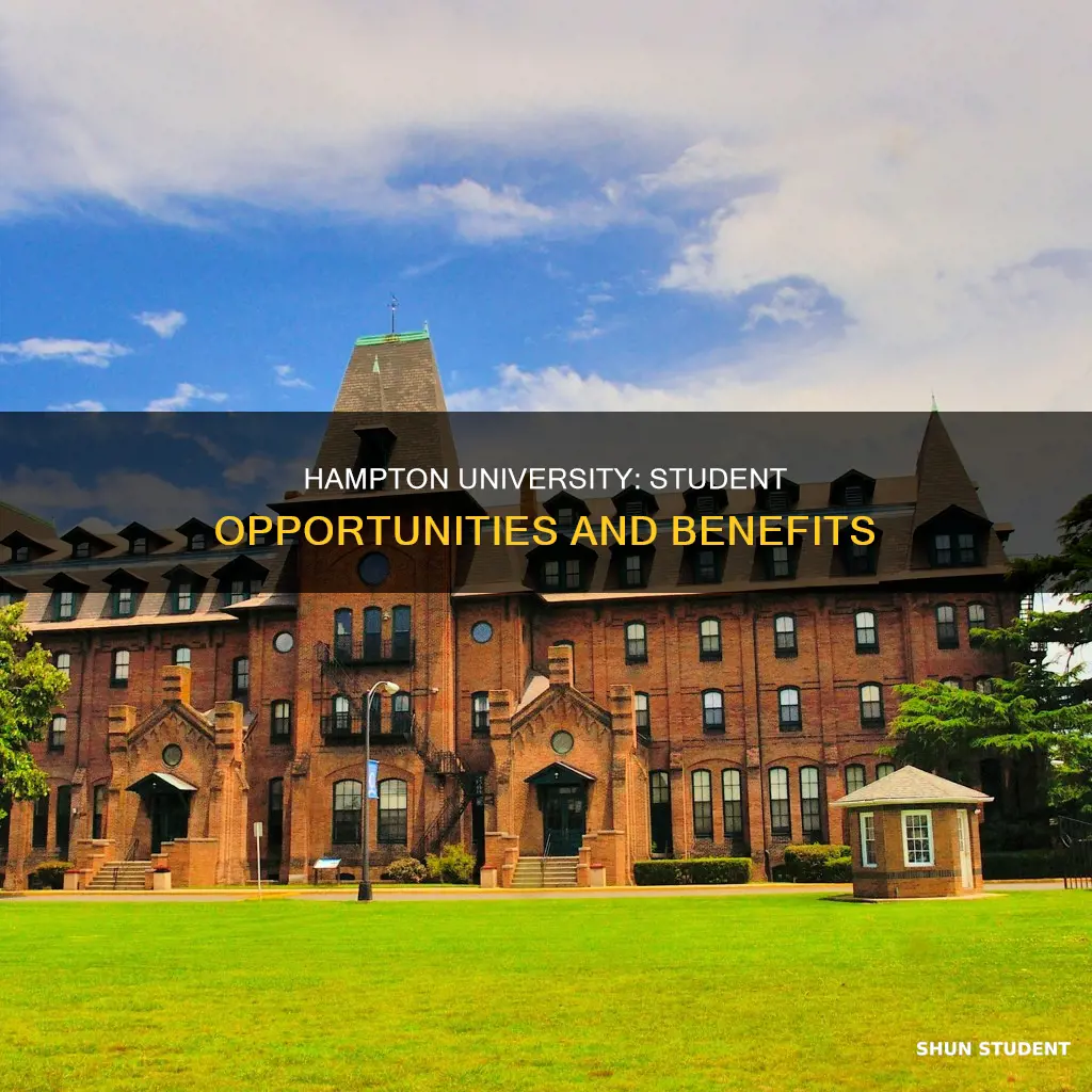 what does hampton university offer the students