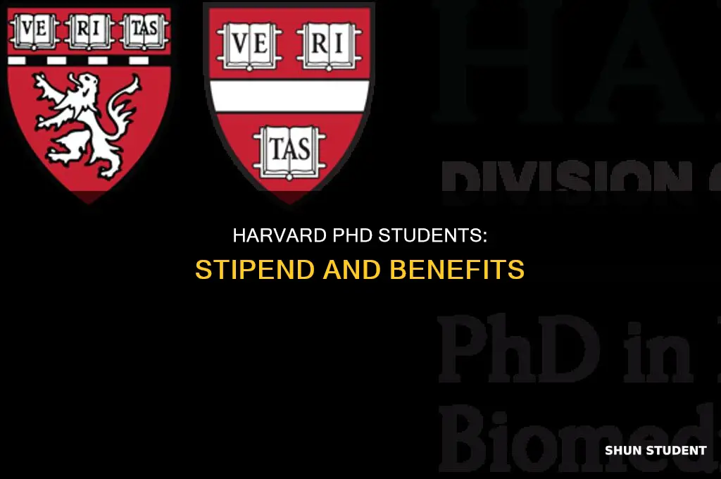 what does harvard pay their phd students