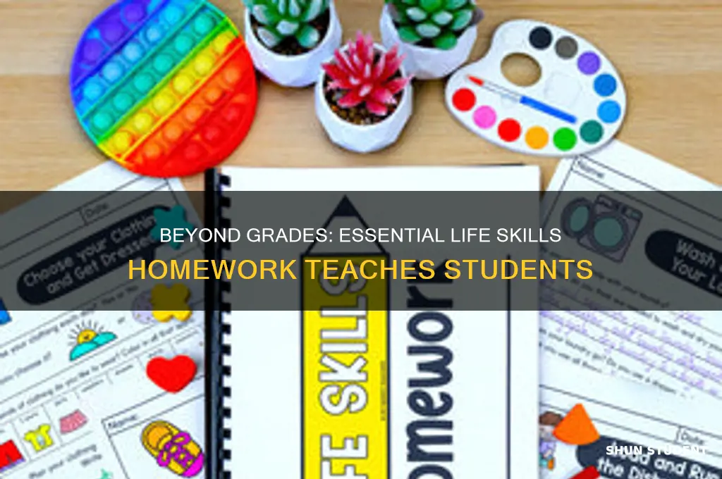 what does homework teach students
