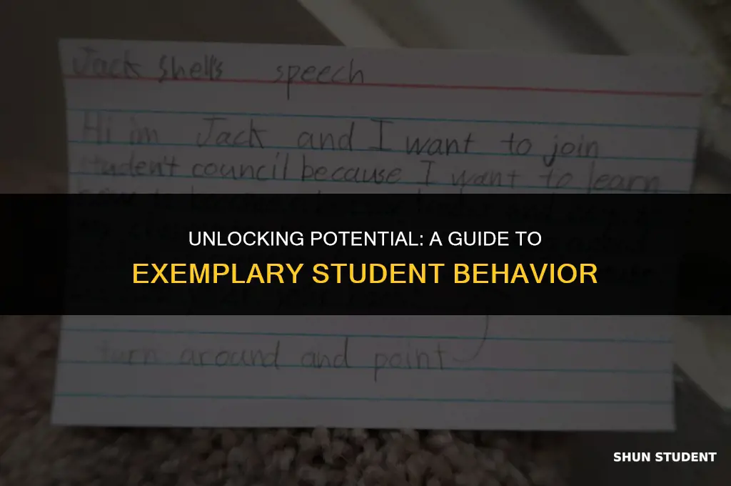 what does it mean to be a good student speech