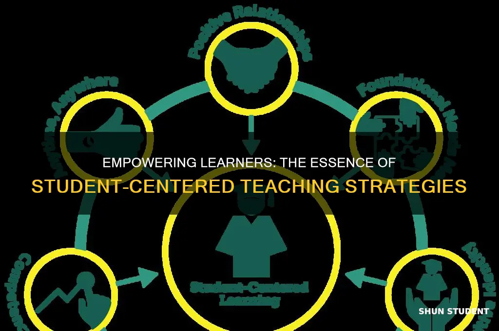 what does it mean to be a student centered teacher