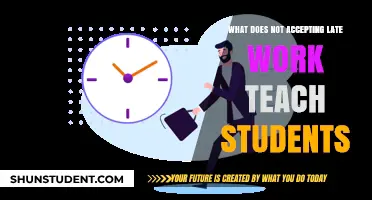 No Late Work Policy: Lessons in Responsibility and Time Management
