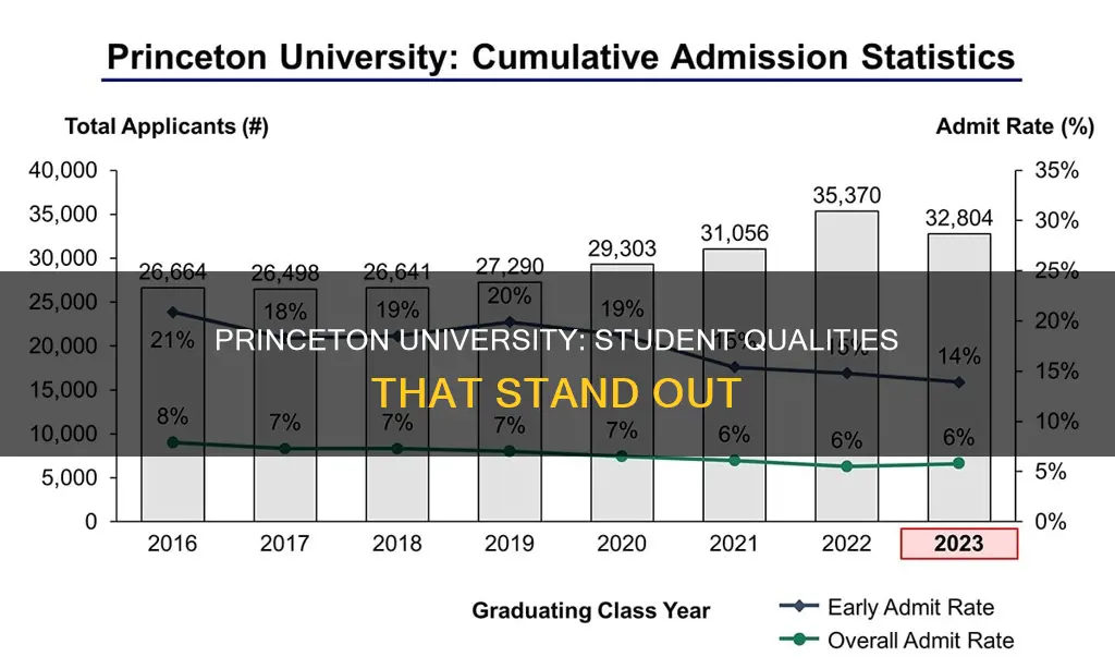 what does princeton university look for in a student