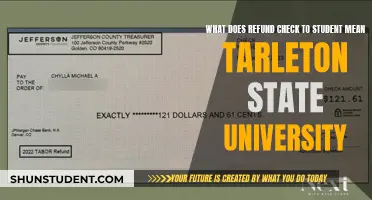 Understanding Refunds: What Tarleton State University's 'Refund Check to Student' Means