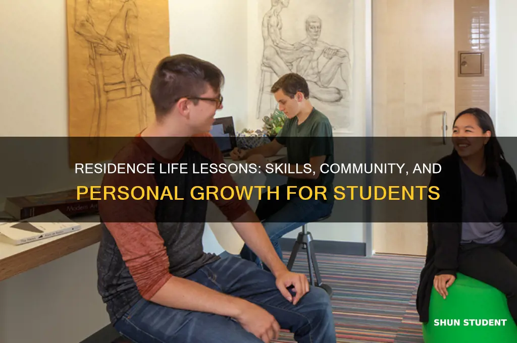 what does residence life teach students