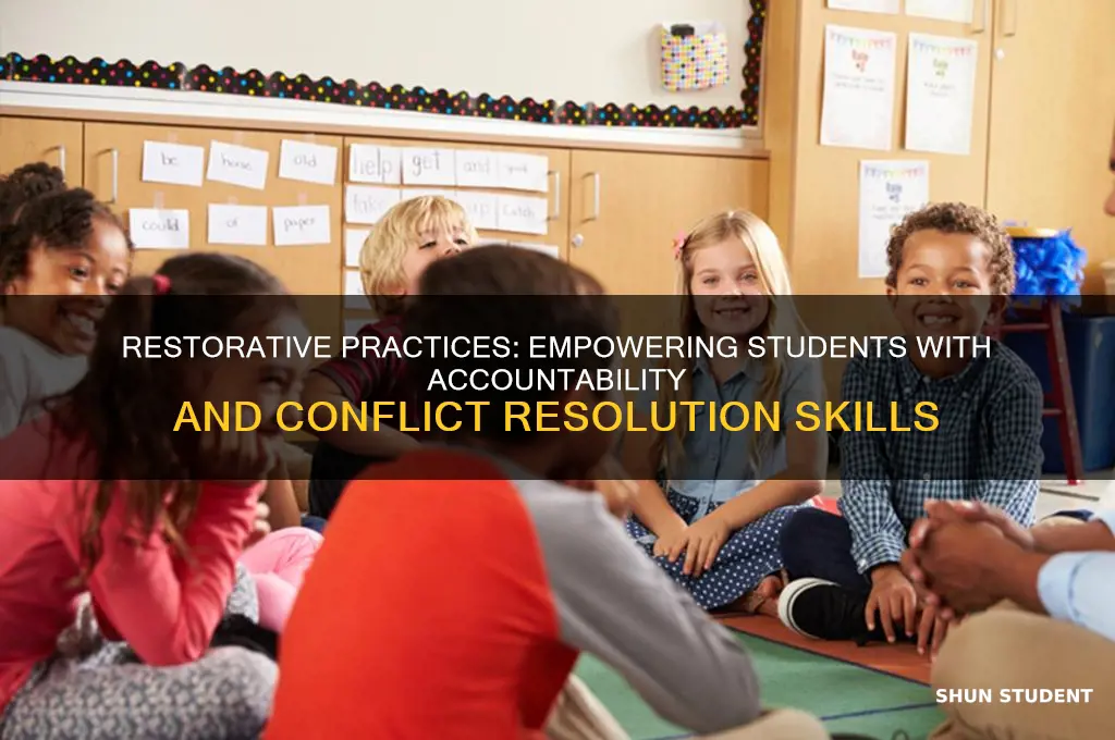what does restorative practices teach students
