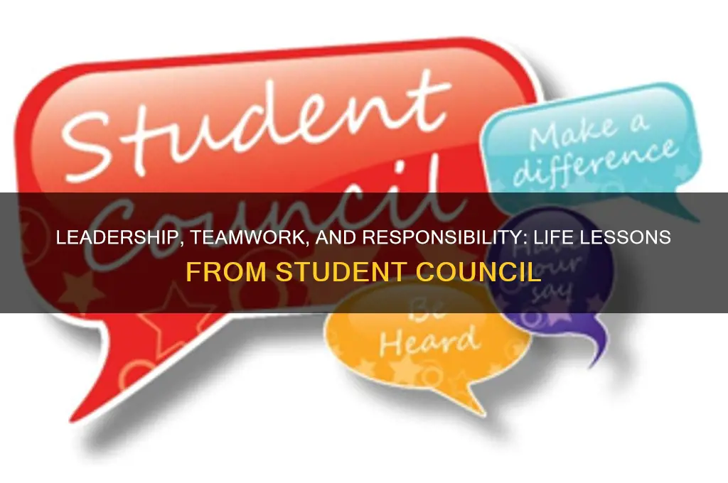what does student council teach you