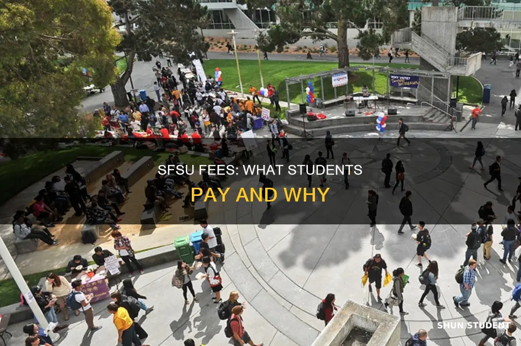 what does students pay at sfsu