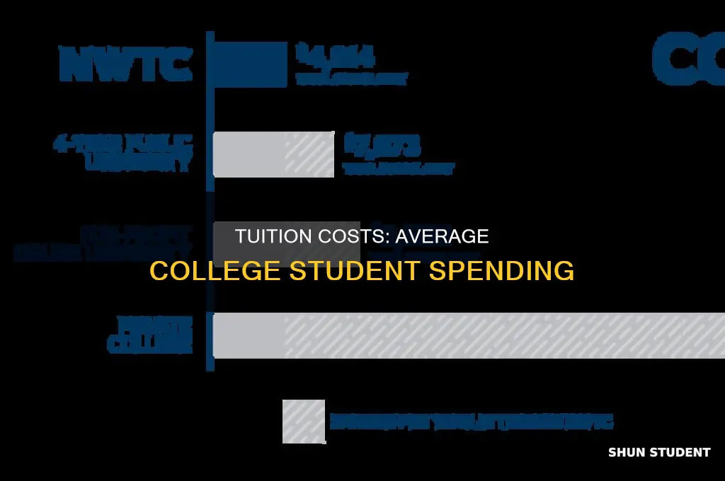 what does the average college student pay for tuition