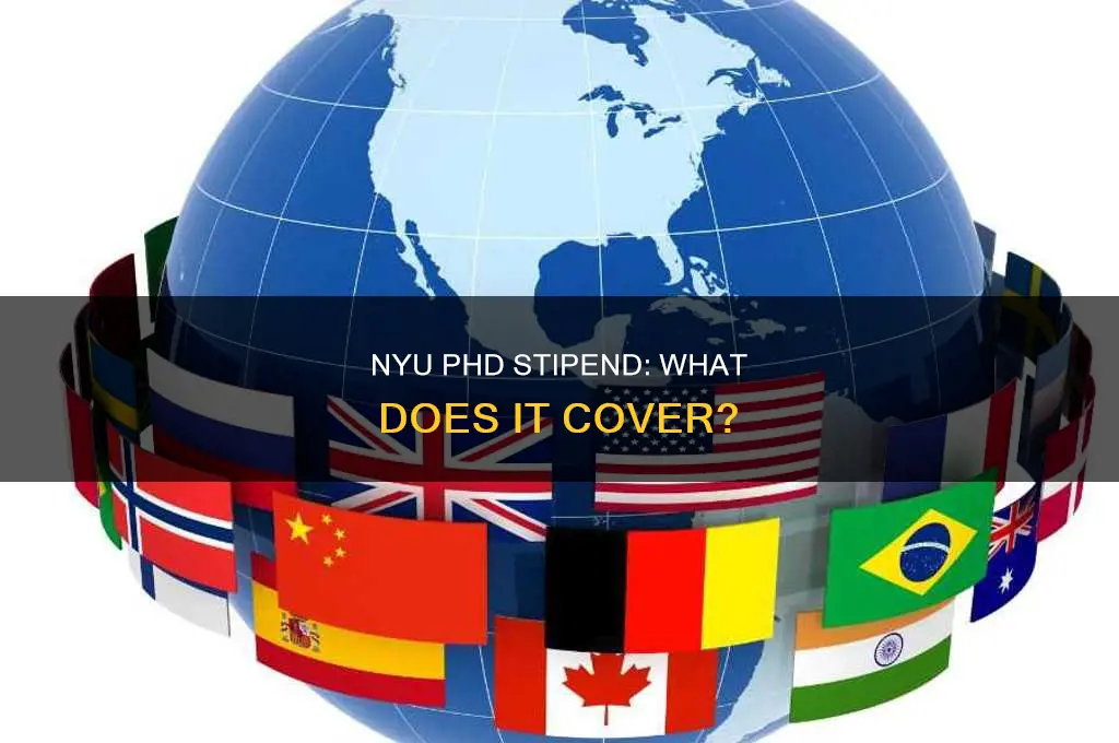 what does the nyu stipend pay for phd students