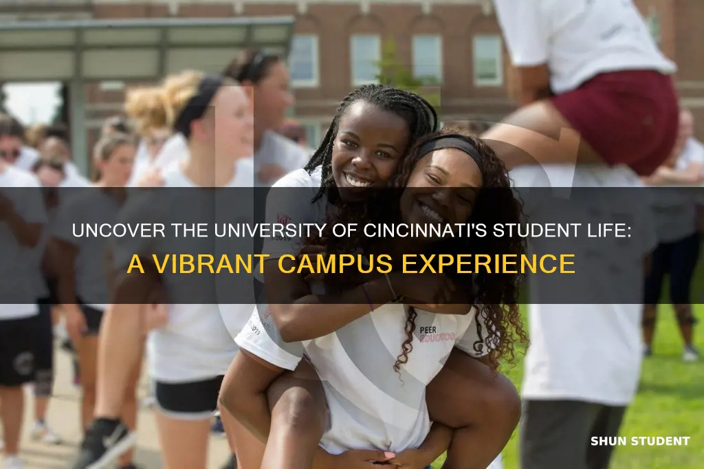 what does the university of cincinnati advertise about student life