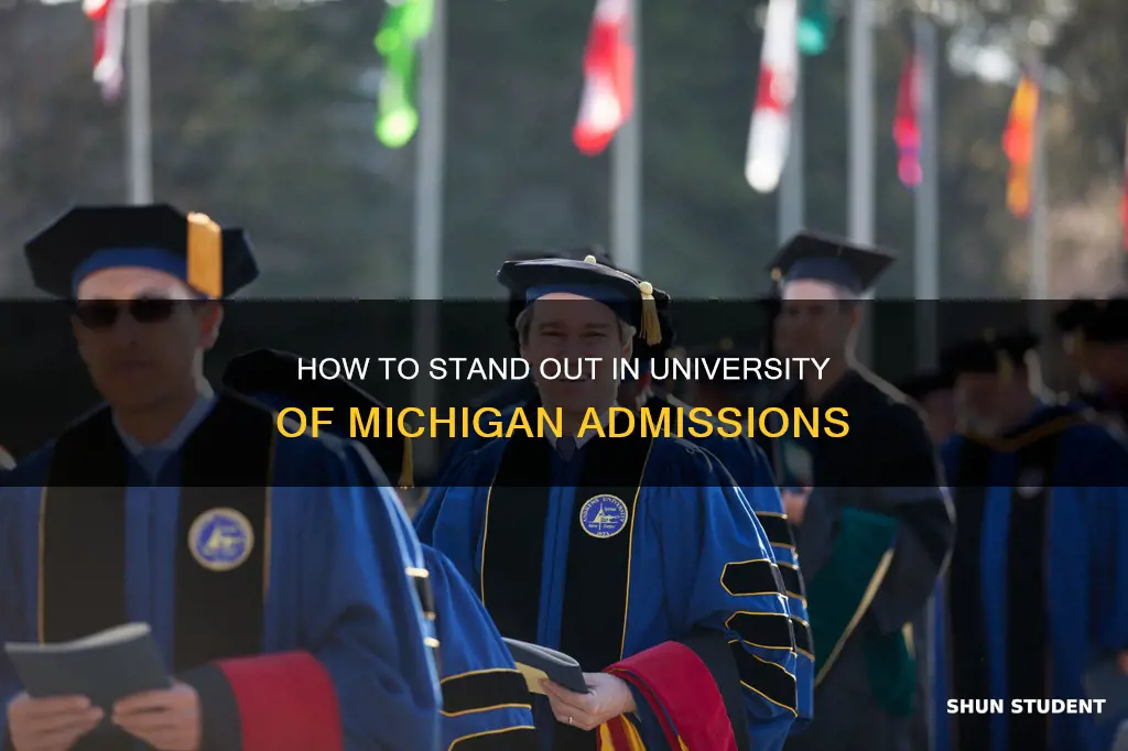 what does university of michigan look for in a student