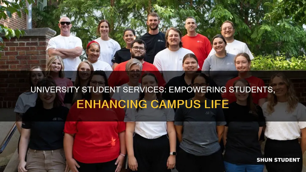 what does university student services team