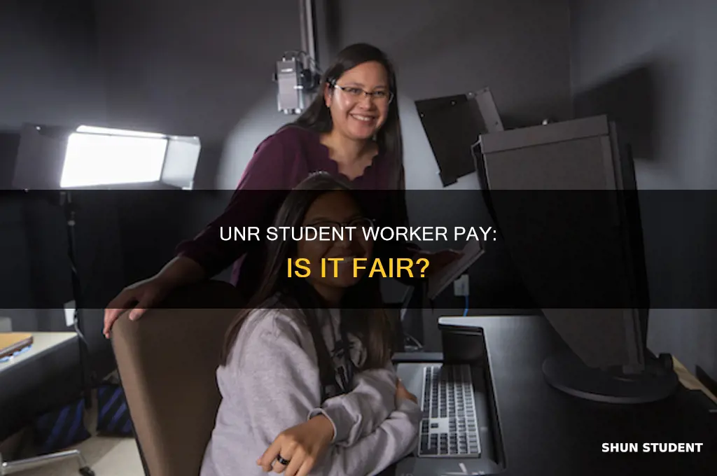 what does unr pay student workers