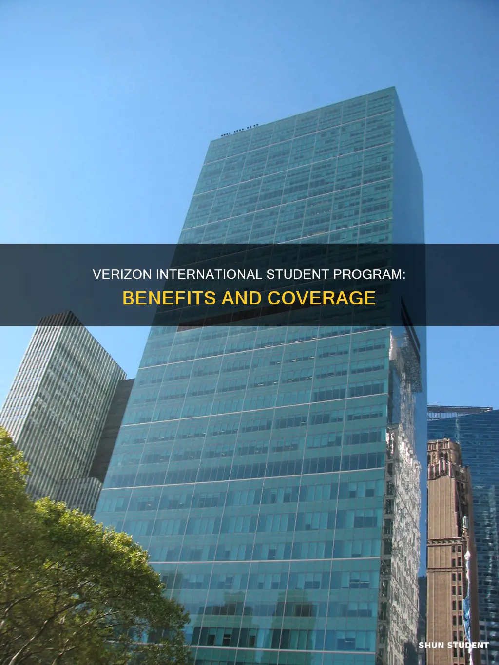what does verizon international student program cover