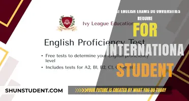 English Exams: University Requirements for International Students