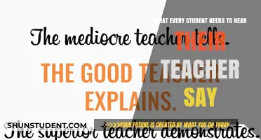 Empowering Words: What Students Need to Hear from Teachers