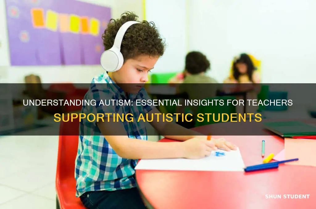 what every teacher should know about autistic students