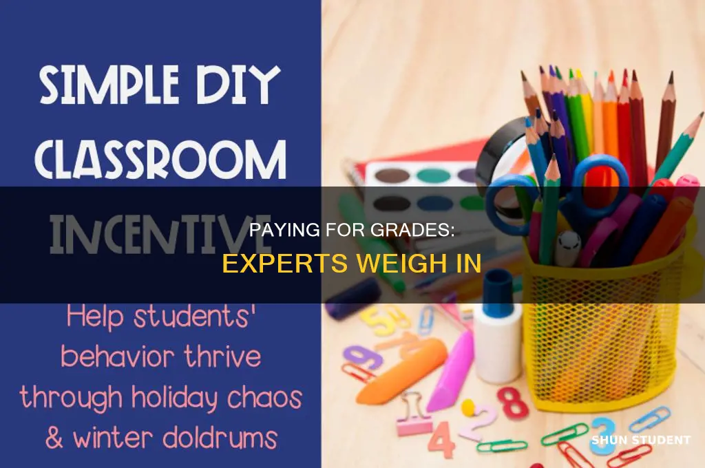 what experts say about paying students for getting good grades