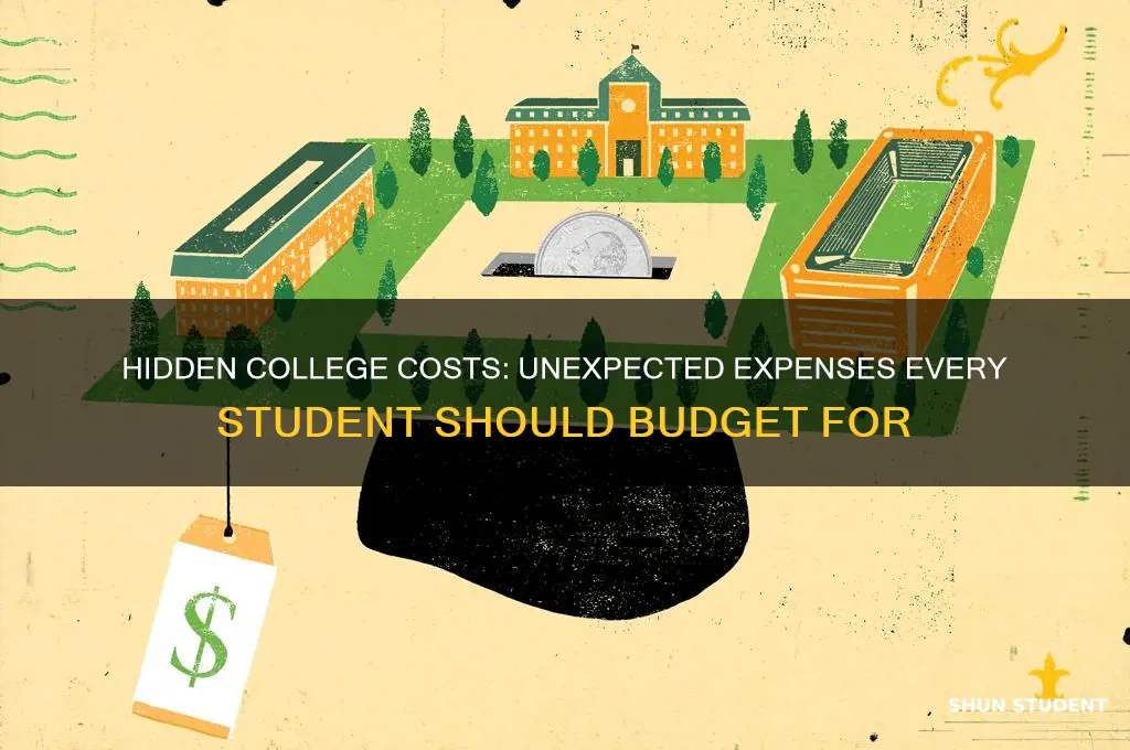 what extra expenses will my college student have