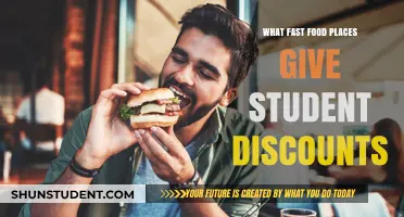 Student Discounts at Fast Food Chains: Where to Save Money