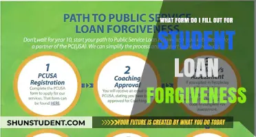 Student Loan Forgiveness: Which Form to File for Debt Relief
