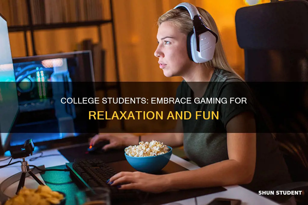 what game should college student pay on their free time