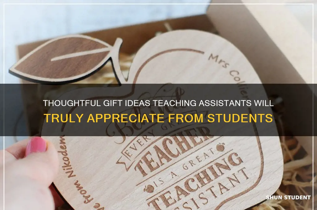 what gifts would a teaching assistant appreicate from students