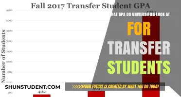 Transferring: Which GPA Matters Most?