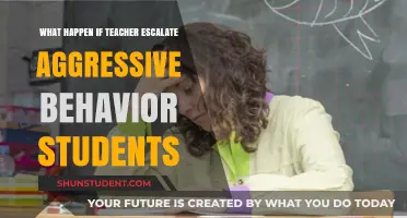 Escalating Aggressive Student Behavior: Consequences for Teachers and Classrooms