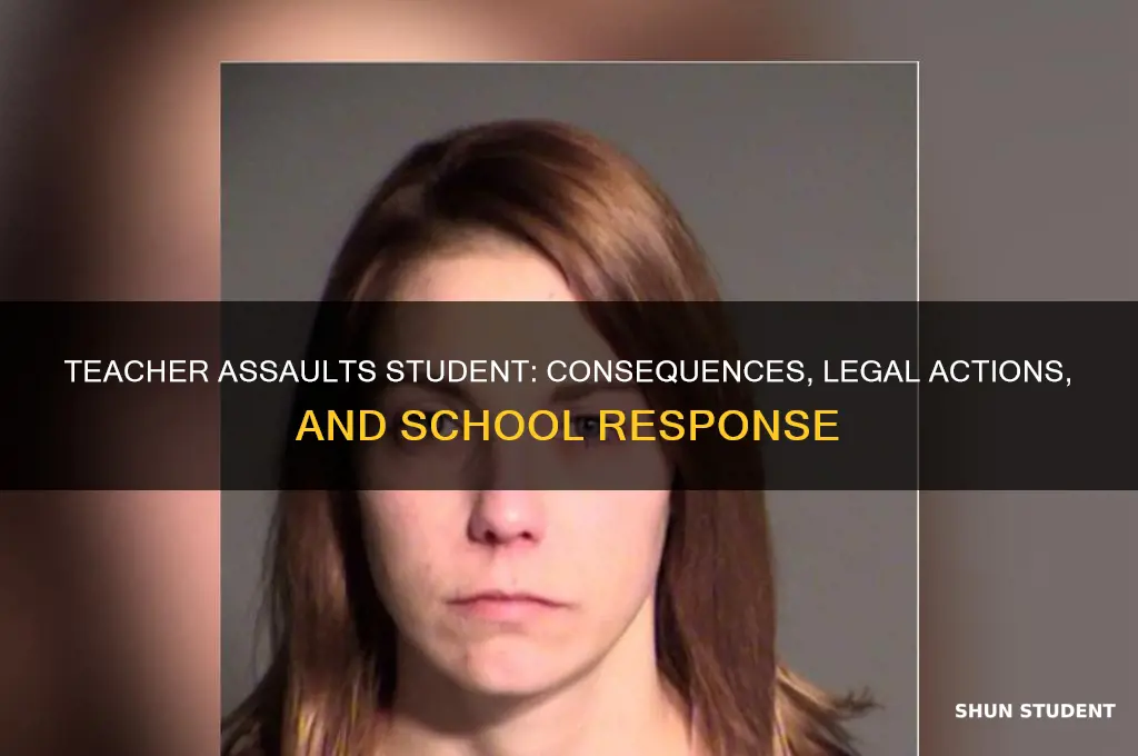 what happen to teacher who attacked student