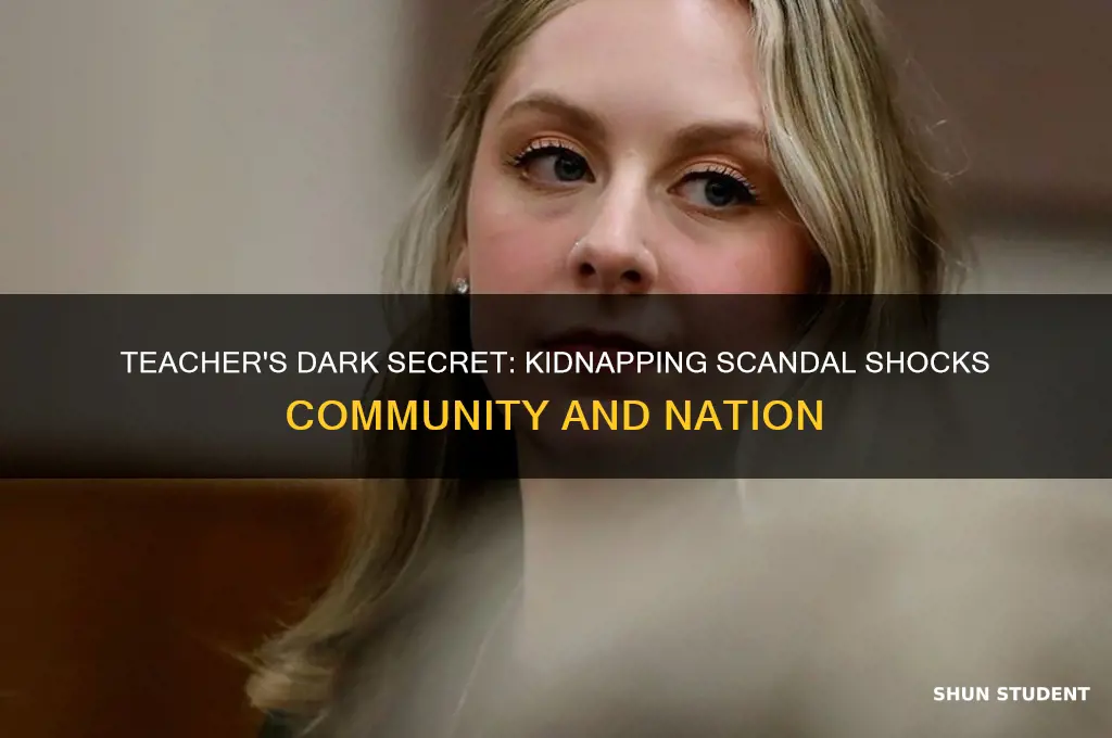 what happened to teacher who kidnapped student
