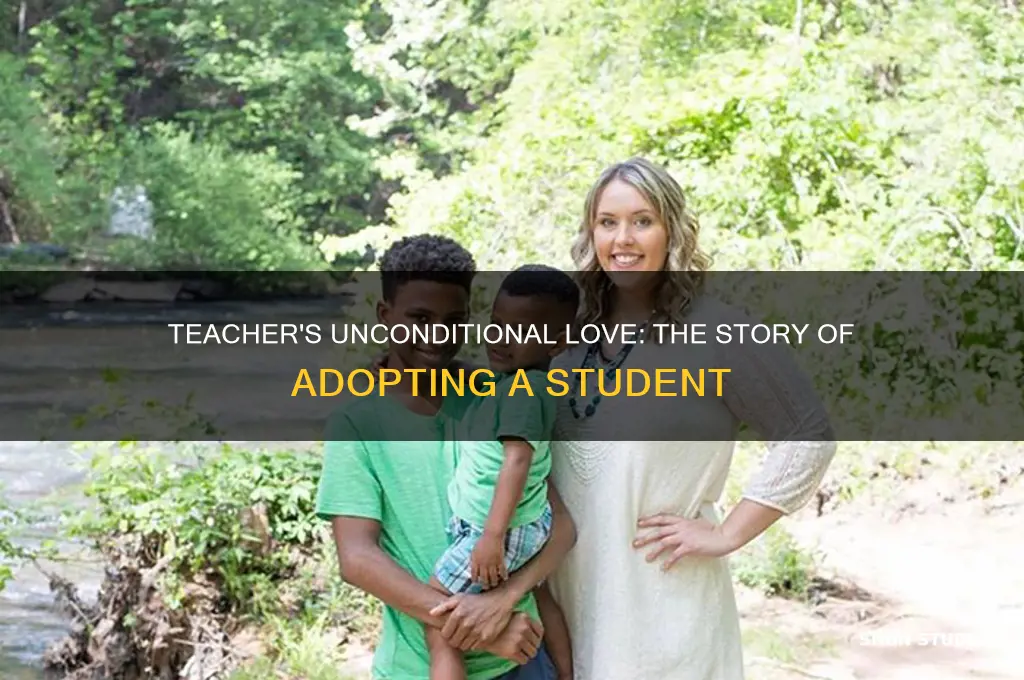 what happened to the teacher that adopted the student