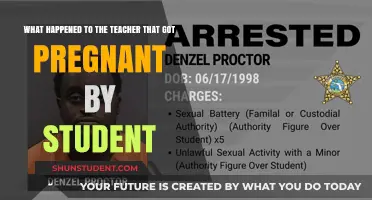 Teacher-Student Pregnancy Scandal: Unraveling the Shocking Aftermath and Consequences