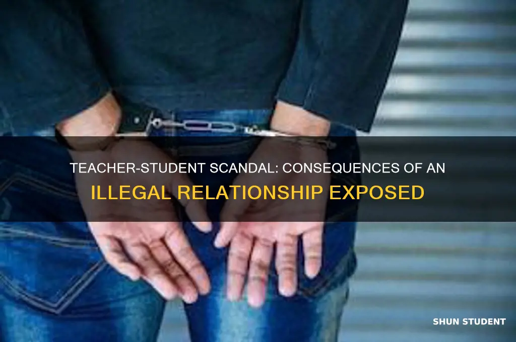 what happened to the teacher who slept with her student
