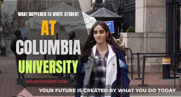 White Student's Experience at Columbia: A Story of Resilience and Change