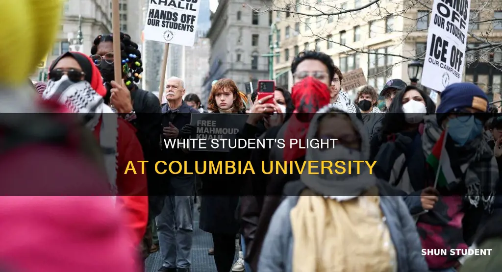 what happened to white student at columbia university