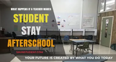 Consequences of Teachers Forcing Students to Stay After School