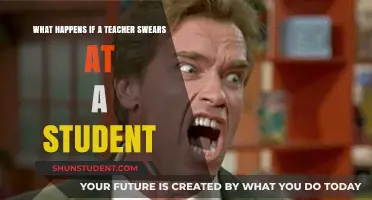 Teacher Swearing at Students: Consequences and Impact on Classroom Dynamics
