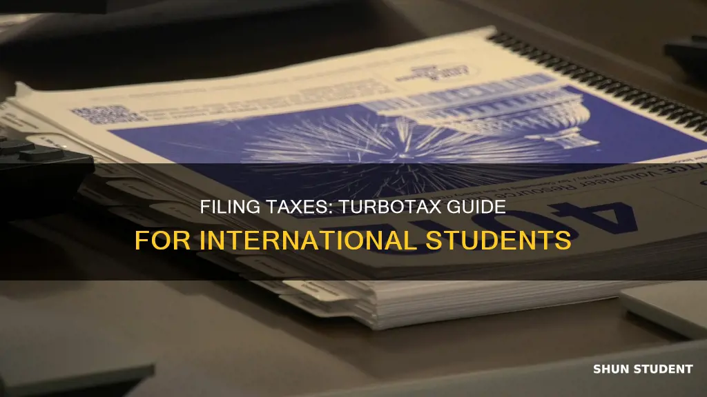 what happens if an international student files tax using turbotax