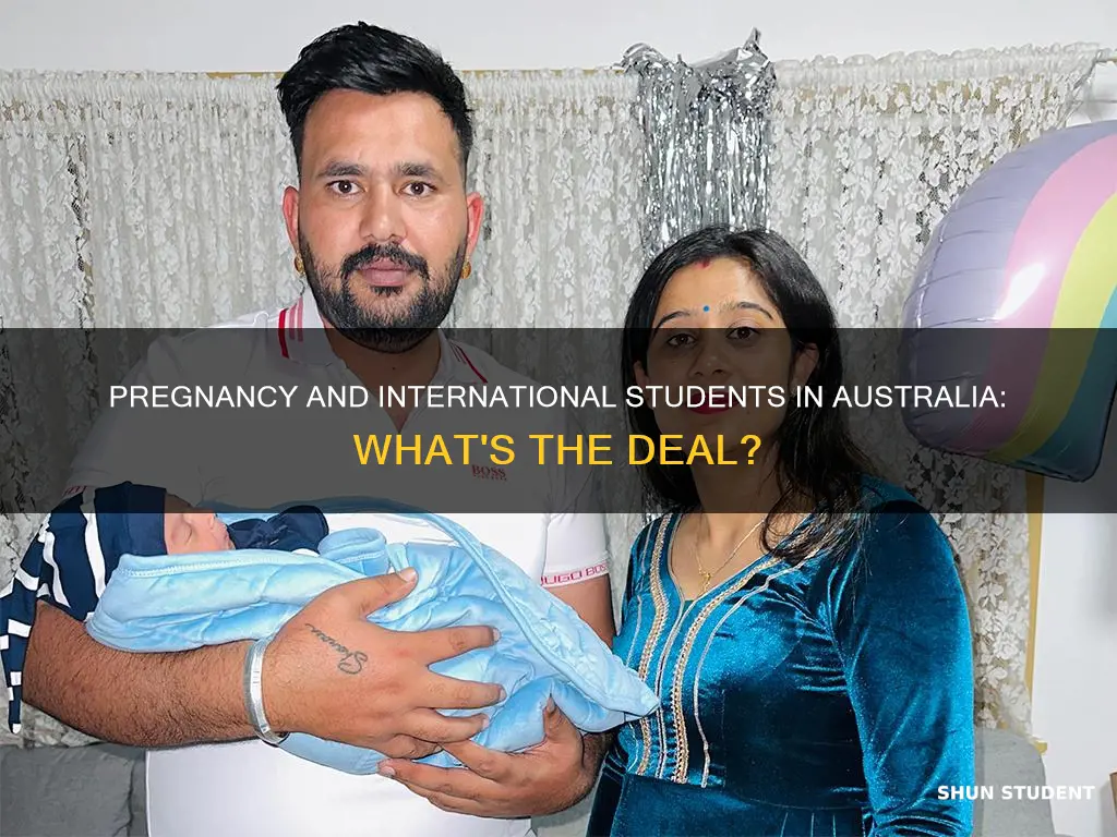 what happens if an international student gets pregnant in australia
