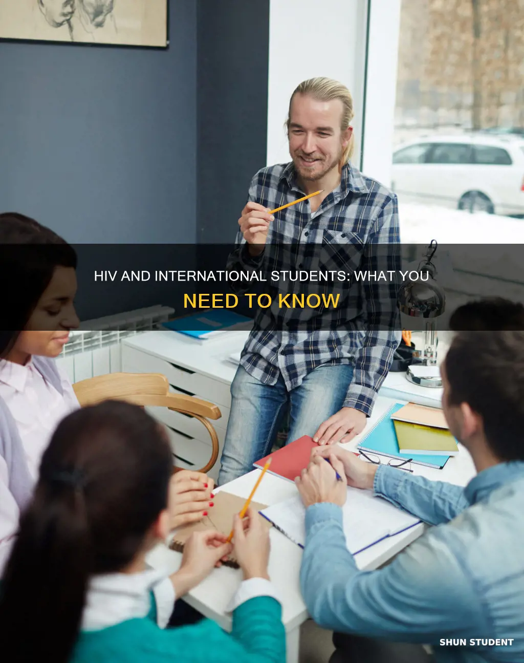 what happens if an international student in america has hiv