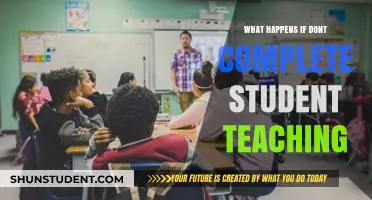 Consequences of Incomplete Student Teaching: Impact on Certification and Career
