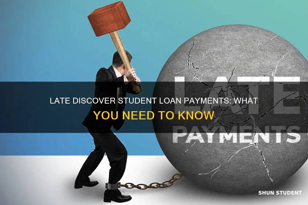 what happens if you pay your discover student loans late