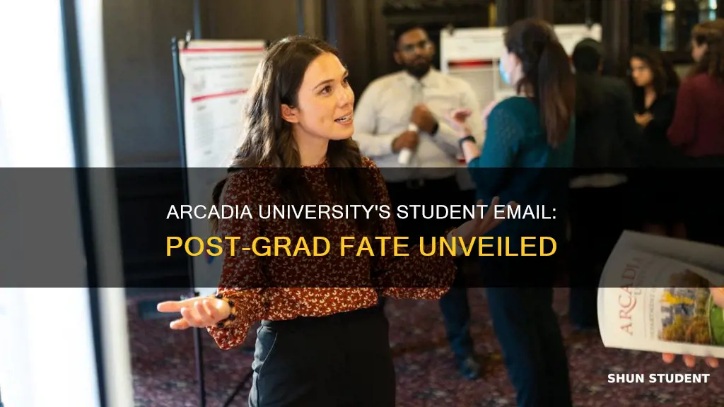 what happens to student email after graduation arcadia university