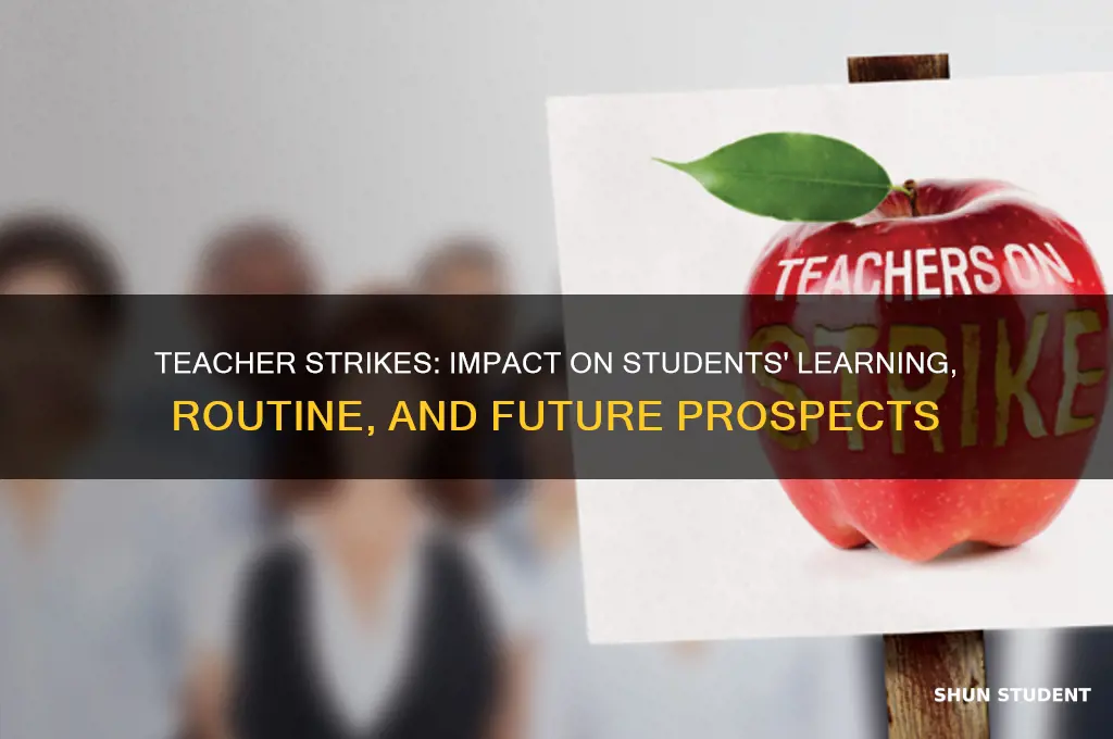 what happens to students during teacher strike